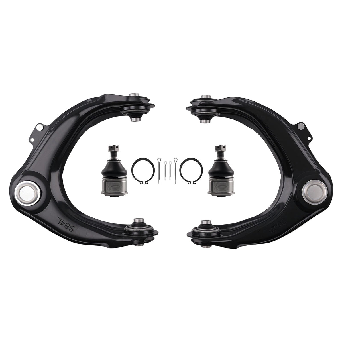 Set of 4 Front Upper Control Arms & Lower Ball Joints for Acura TL (1999–2003)