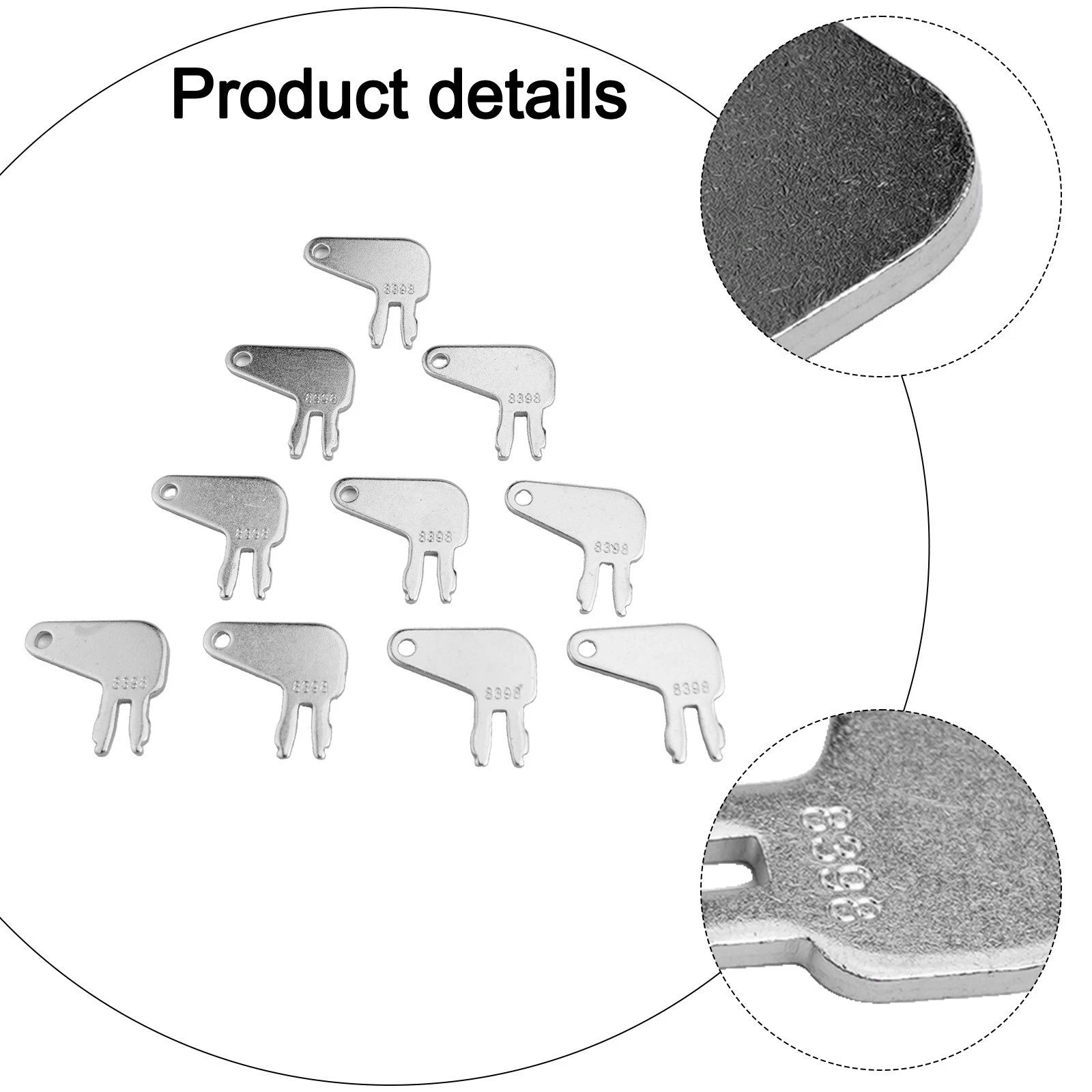 Battery Disconnect Key for CAT Smooth Ignition (8H5306)