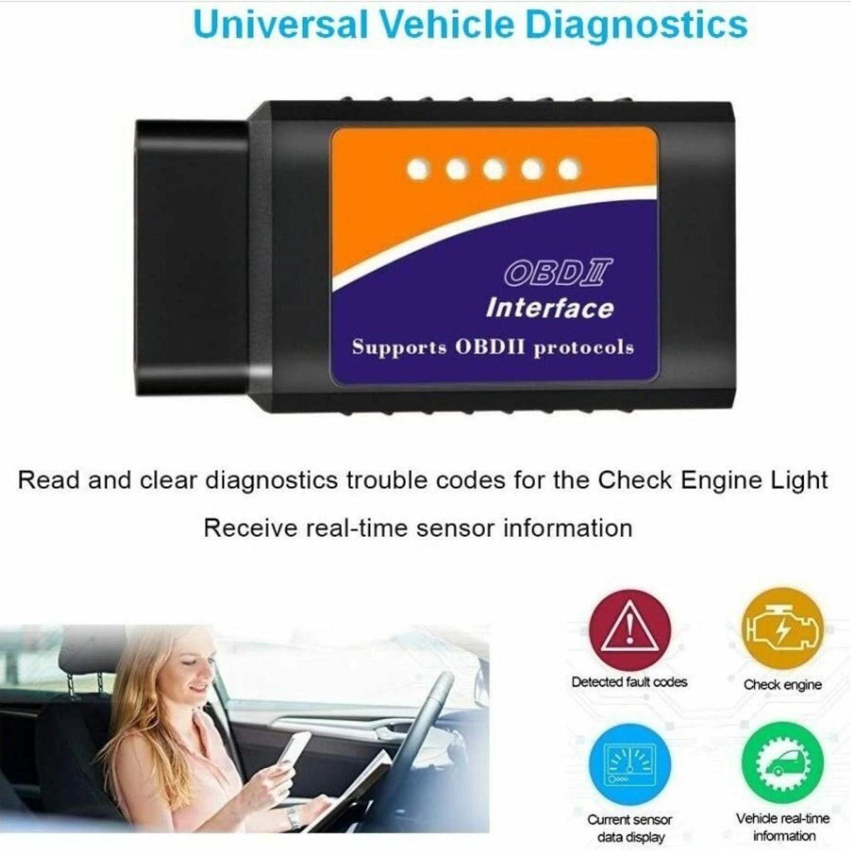 OBD2 Bluetooth Scanner for Mini (2010–2023)
