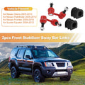 Front Sway Bar End Link Stabilizer Kit for Nissan Xterra Pathfinder Frontier (2000–2015)