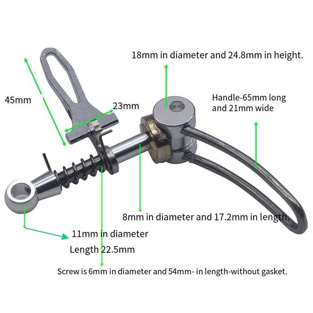 Aluminum Alloy Seatpost Clamp for 3sixty Folding Bike