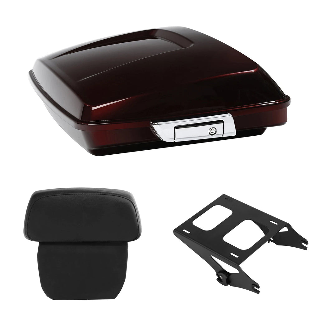 Razor Trunk Backrest Mount Rack for Harley Street Glide (2014–2026)