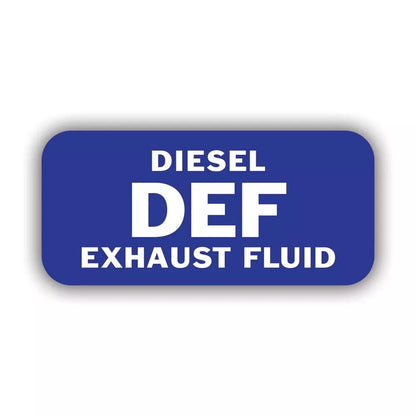 24Pcs DEF Diesel Exhaust Fluid Sticker Decal for All Vehicles
