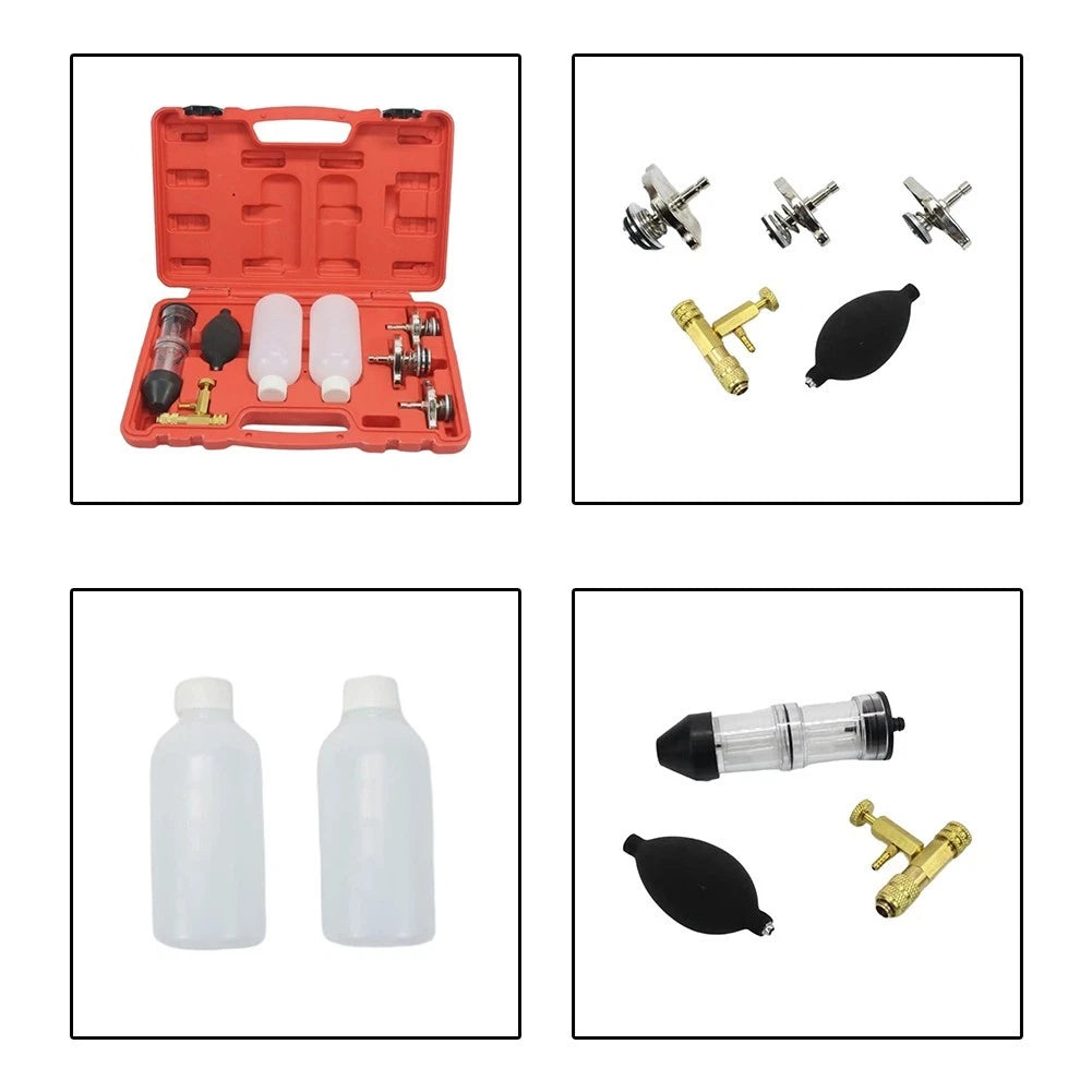 Combustion Leak Tester Kit for Automotive Use Featuring Reliable Gas Detection