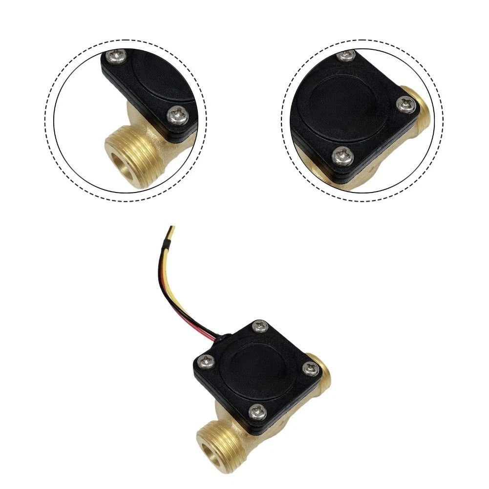 Water Flow Sensor Switch Brass with Hall Effect for Automotive Applications