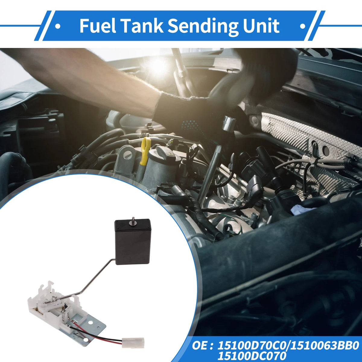 Fuel Tank Sending Unit for Volkswagen Lavida (2018–2023) No. 15100D70C0