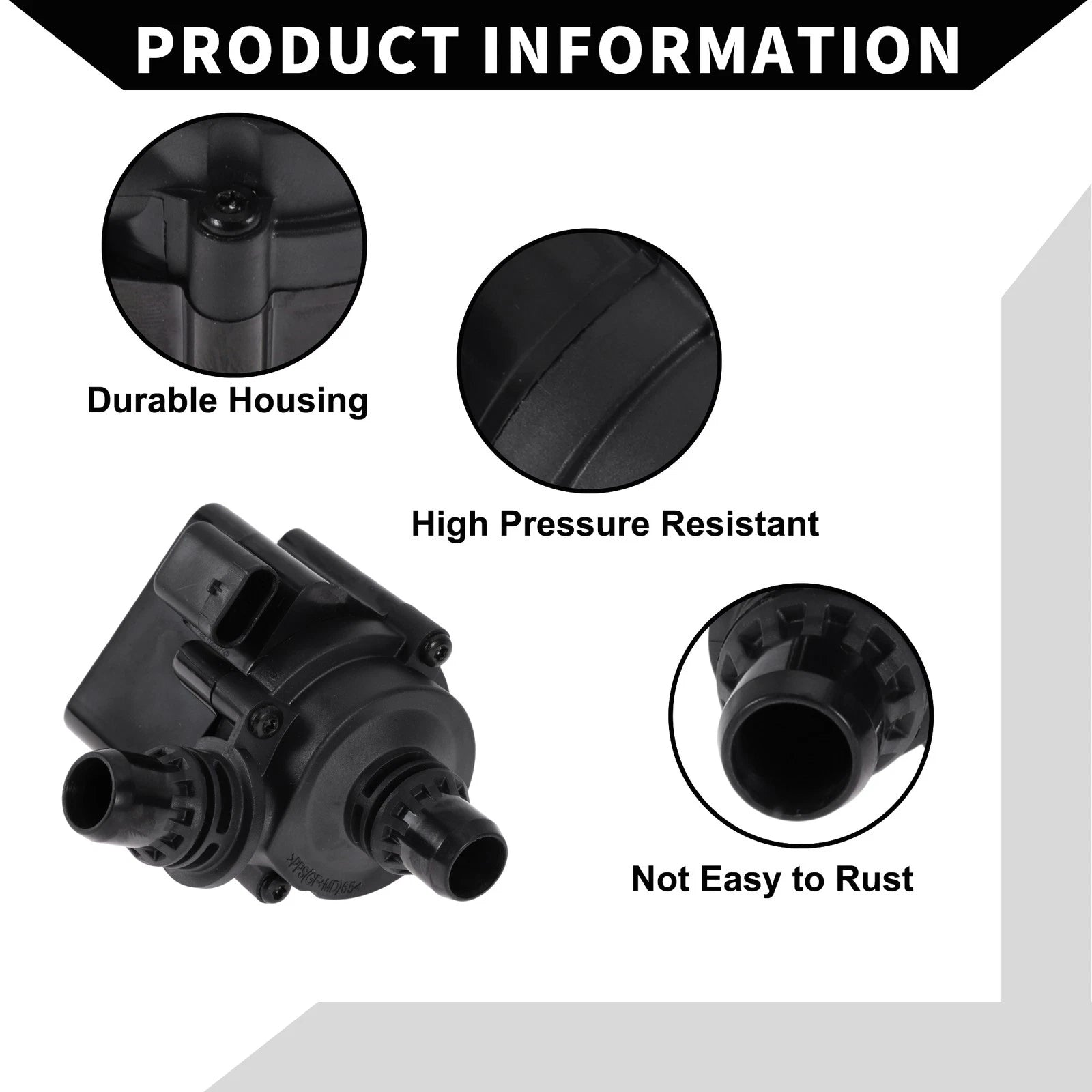 Auxiliary Cooling Water Pump Replacement for BMW F10 (2010–2016)