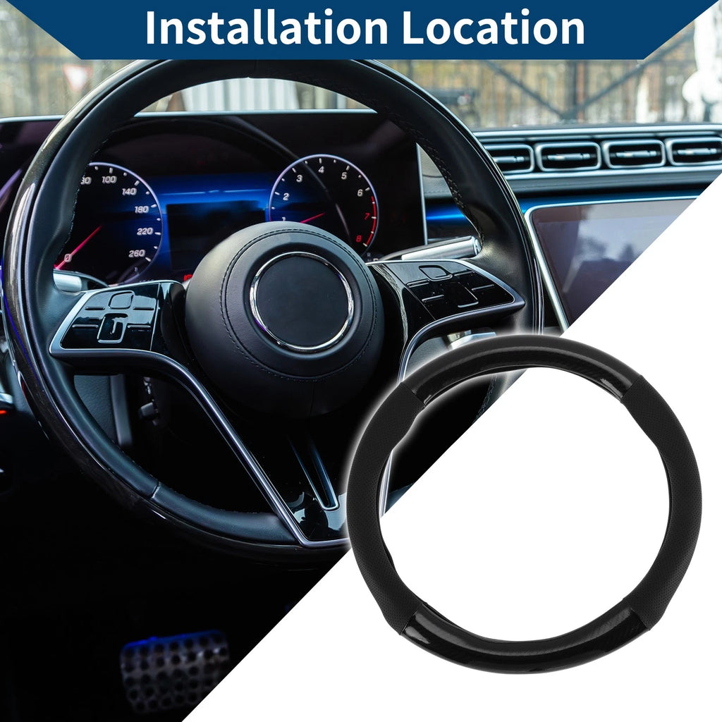 Steering Wheel Cover for Universal Fit (14.96")