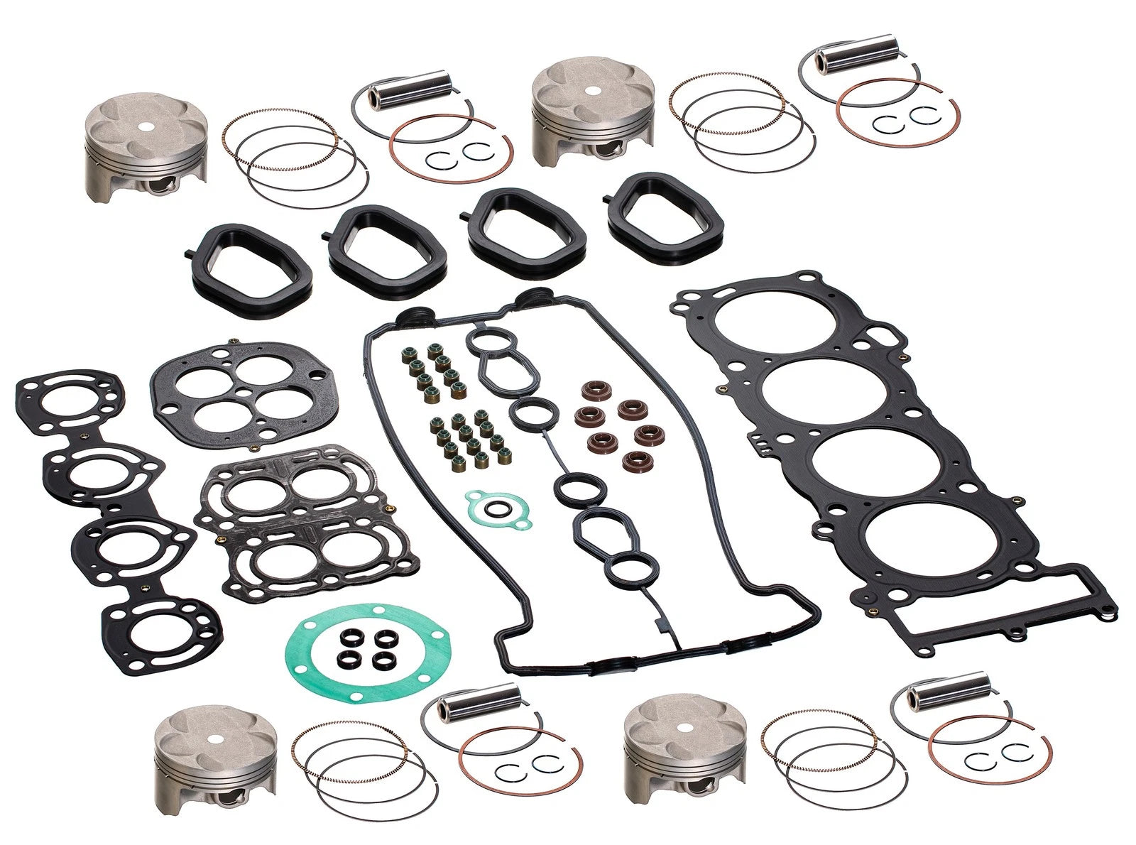 Top End Rebuild Piston Gasket Kit for Yamaha 1000 FX140 (2002–2004) / SR230 (2003–2005) .25