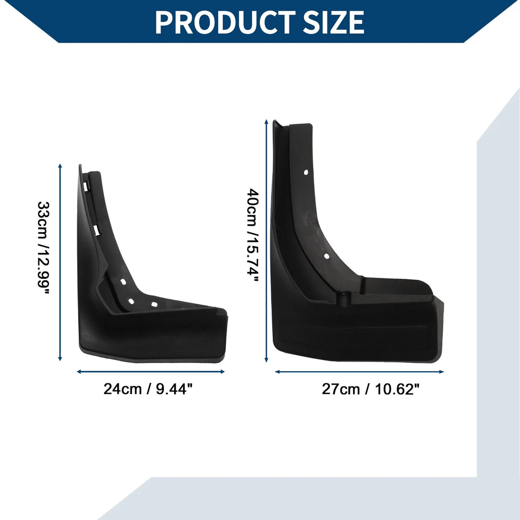 Mud Flaps Splash Guards 1 Set Mud Guards for Mercedes-Benz GLS (2017–2024)