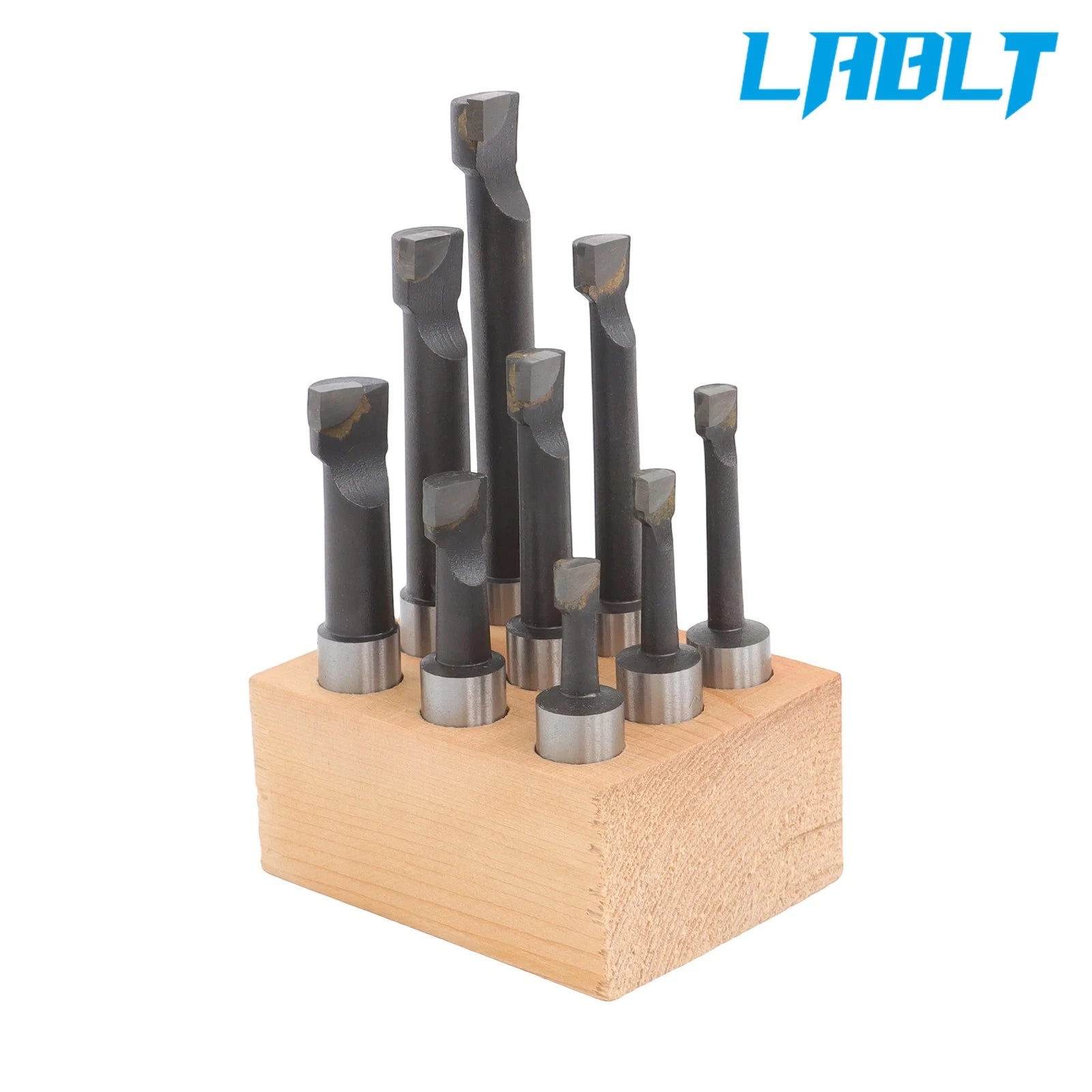 Boring Head Set for LABLT 2" + 1/2" Shank & 9Pack 1/2" C6 Boring Bar