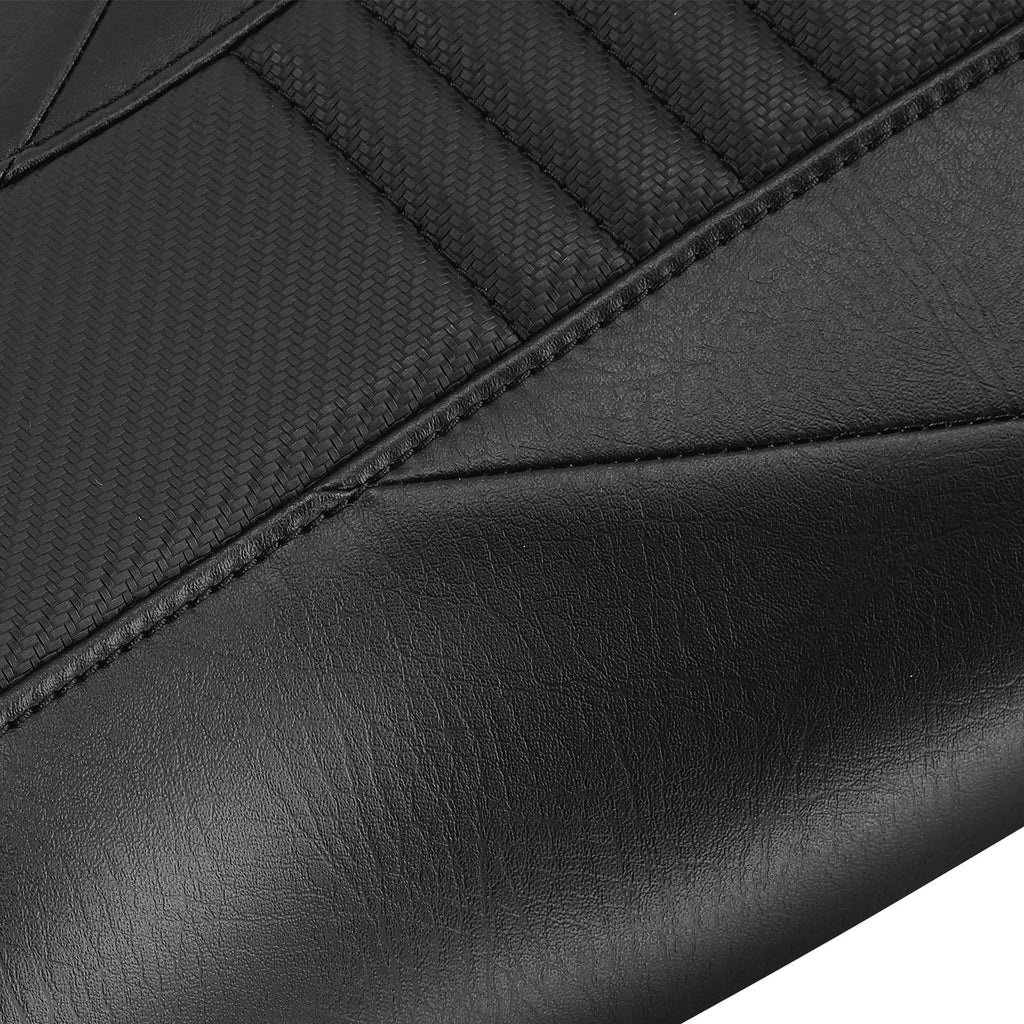 Black Driver & Passenger Seats for Yamaha YZF R6 (2008–2016)