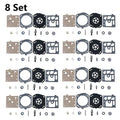 8x Carburetor Gasket Rebuild Kit for Walbro K22-HDA (Fits )