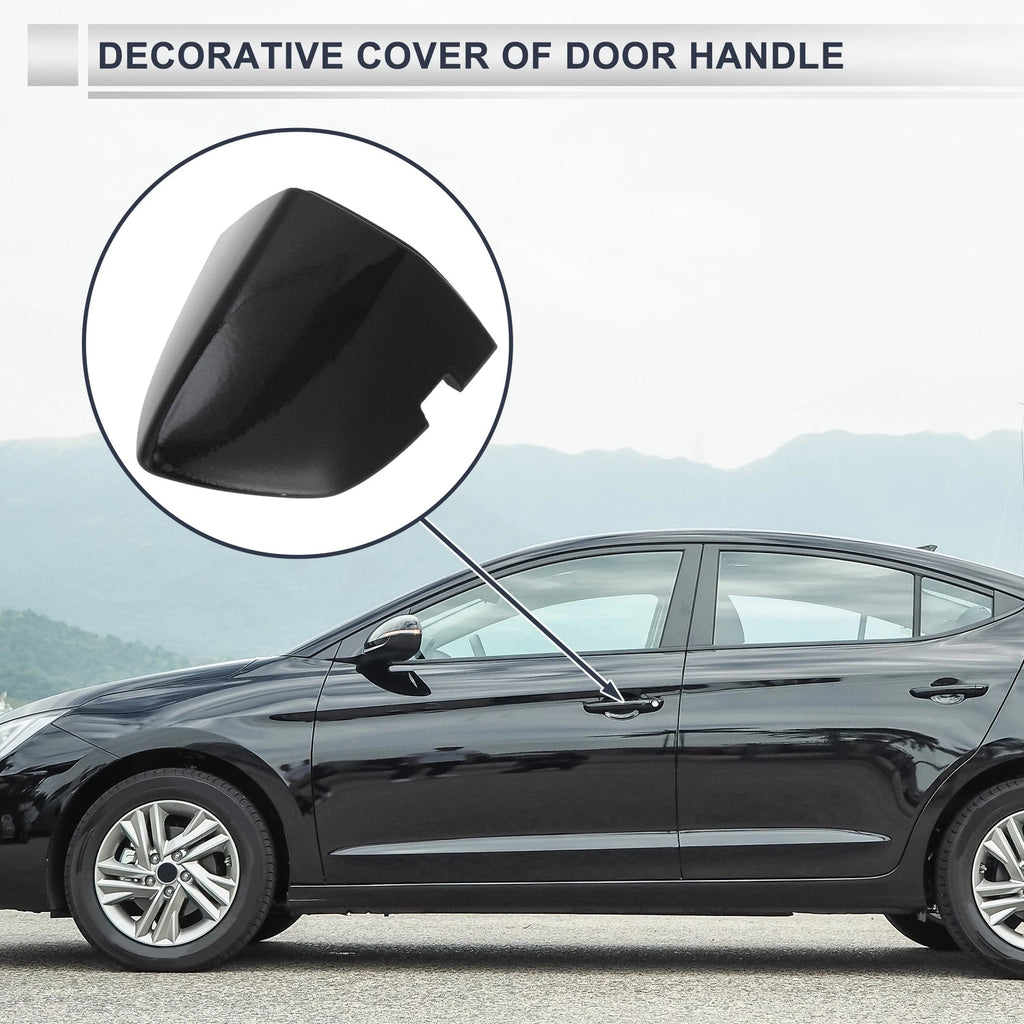 Front Right Door Handle Lock Cylinder Cover Replacement for Volkswagen Sagitta (2019–2021)