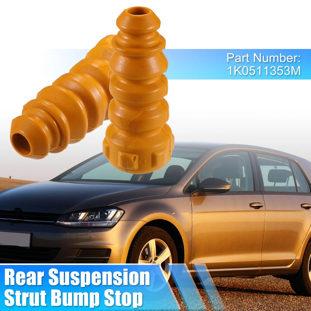 Rear Suspension Bump Stop 2pcs Replacement Fit for Volkswagen Eos (2006–2015)