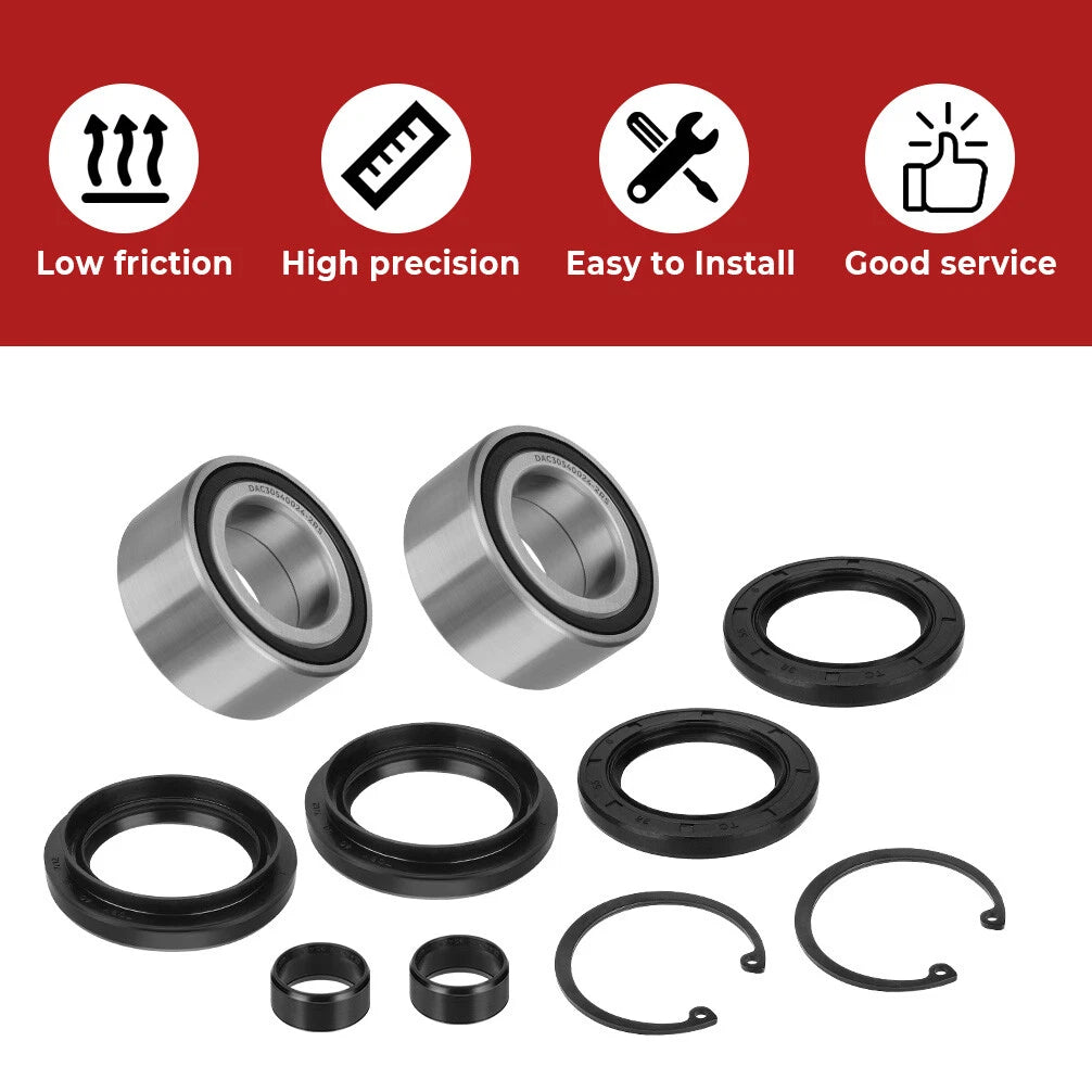 Front Wheel Bearings Seals Kit for Honda TRX500FA/FGA/FPA (2005–2016)