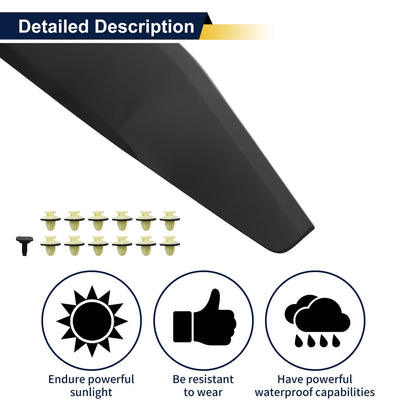 Lower Door Side Trim Garnish Panel Replacement for Toyota C-HR (2018–2022)
