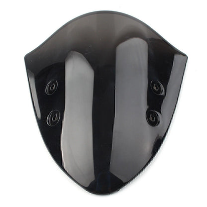 1x Black Windscreen Windshield Flyscreen Motorcycle For Kawasaki ER-6N 2012-2014