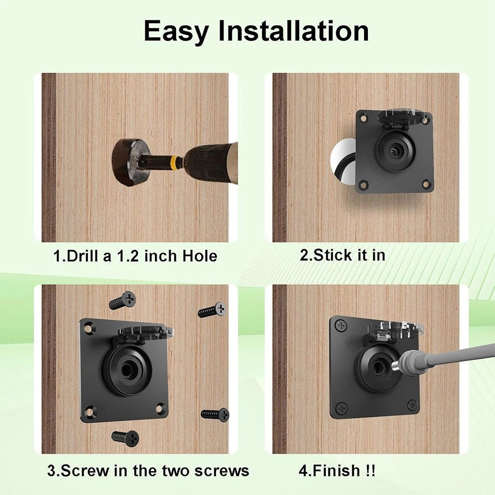 DC5521 Female IP67 Wall Socket for Starlink Mini (30V)