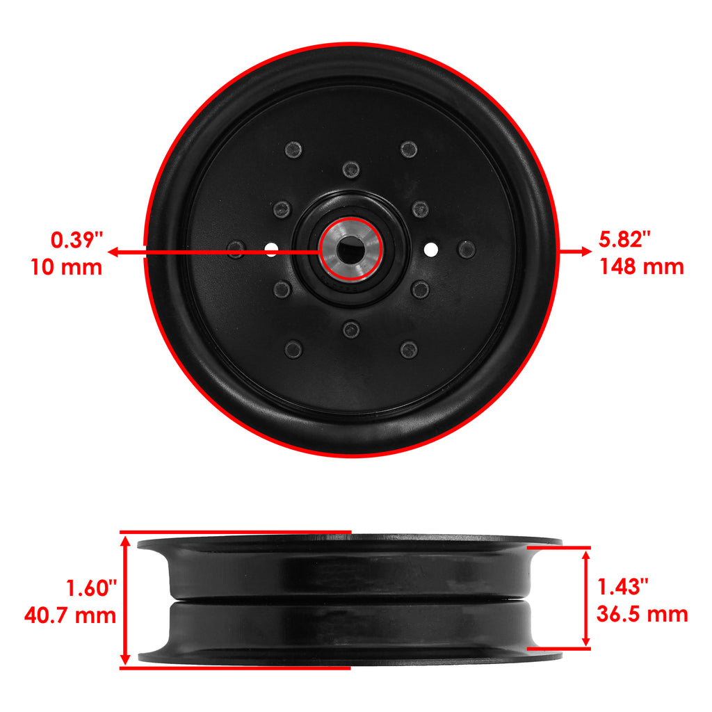 Deck Drive Pulley Replacement for Snapper ZT2548 ZT2246 (2009–2019)