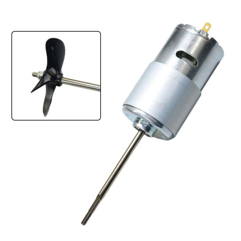 12V High Torque Long Shaft Motor 8500 RPM for Boating