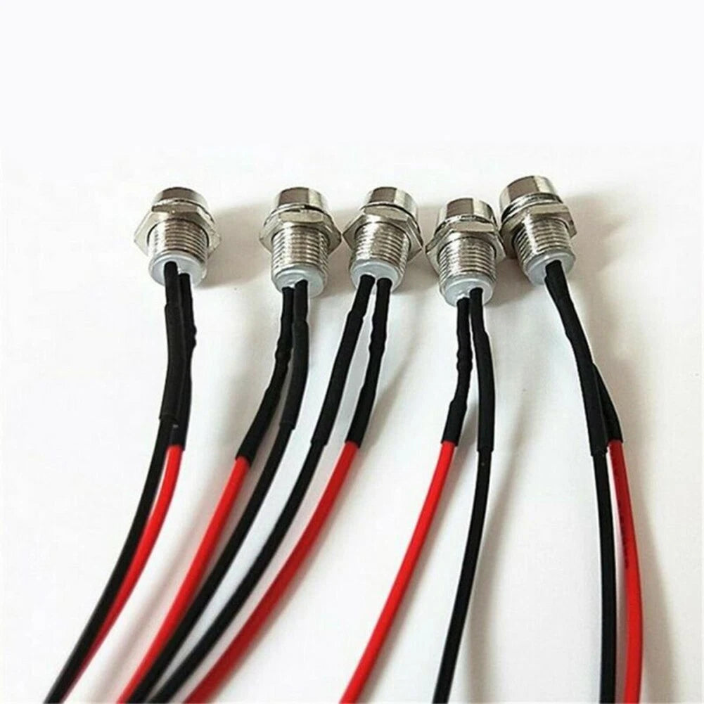8mm LED Indicator Light for Boat (DC 12V)