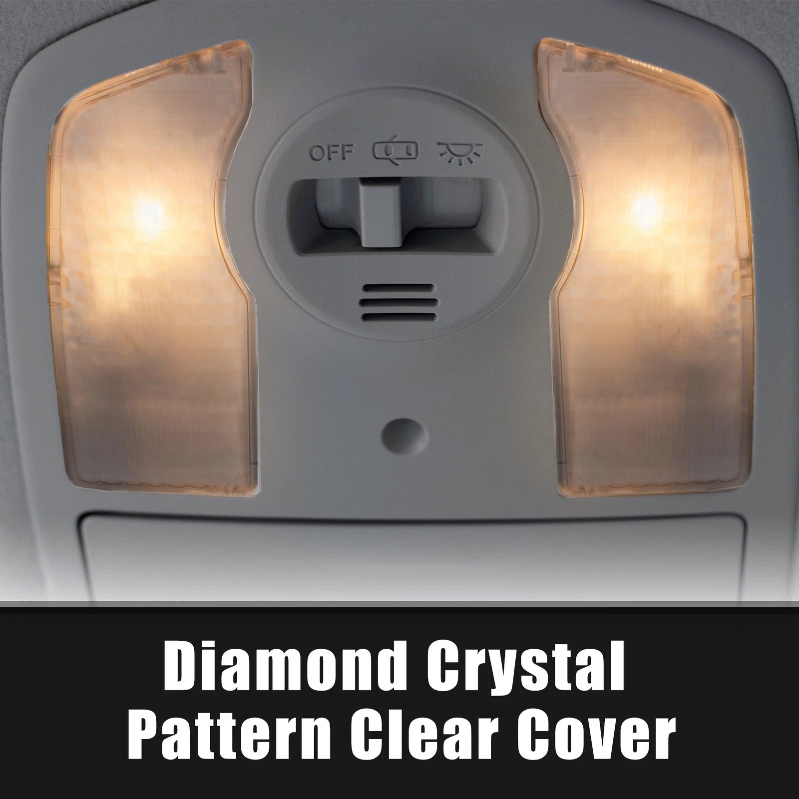 Interior Dome Light Lens Covers Replacement Set for Toyota Prius (2010–2015)
