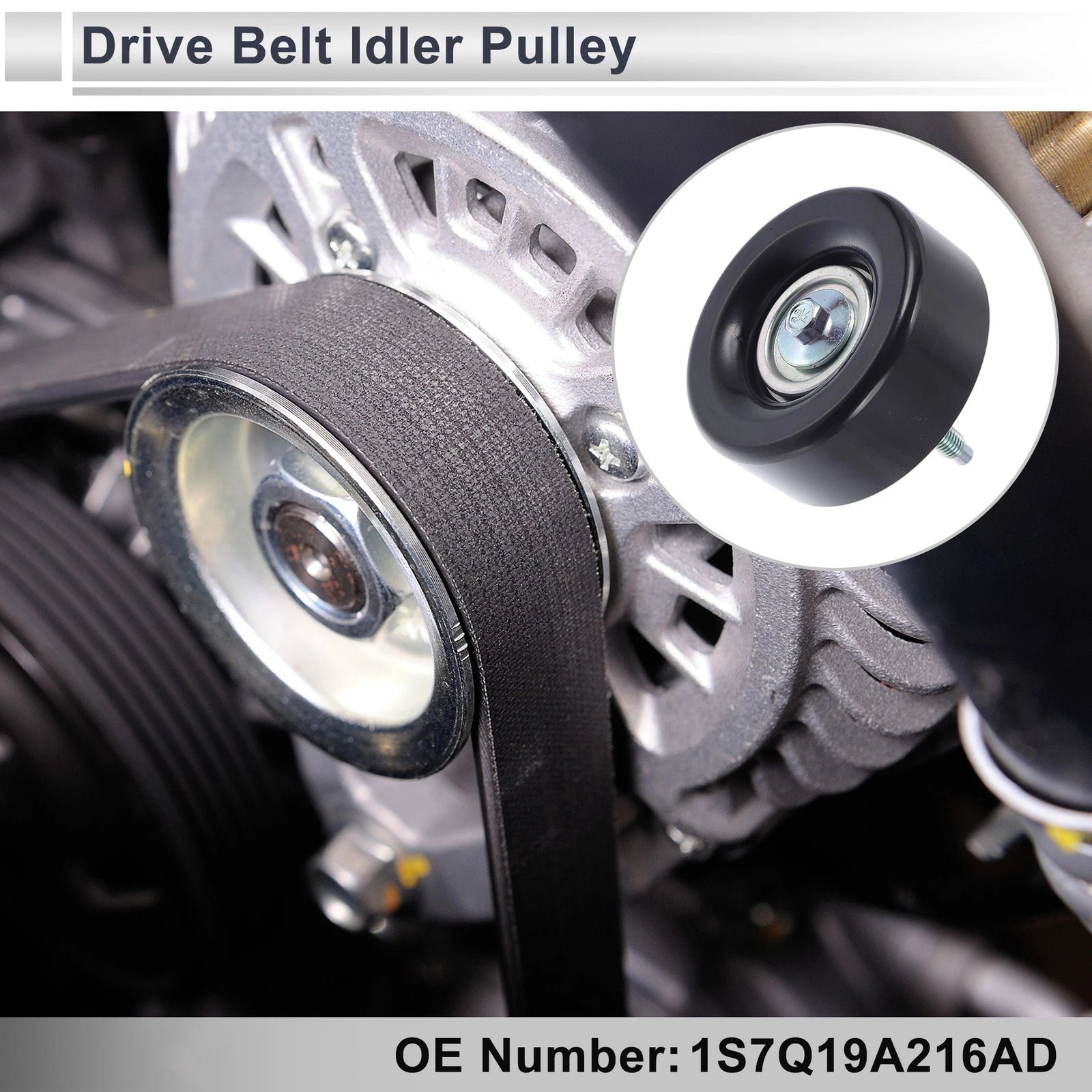 Drive Belt Idler Pulley Replacement for Ford Mondeo (2000–2015)