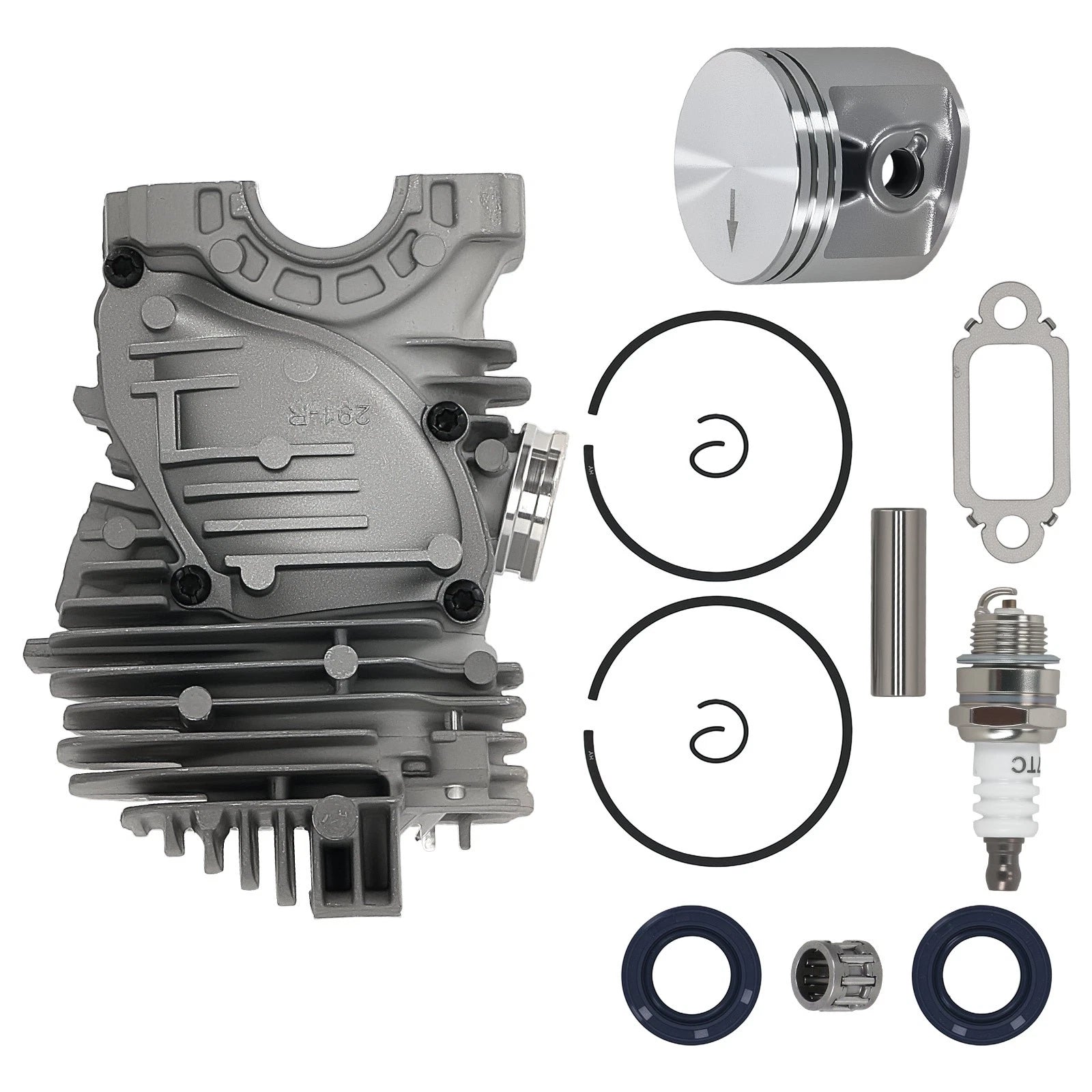 Top End Cylinder Piston Kit for Stihl MS291 MS271C (47mm)