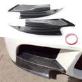 Carbon Fiber Look Front Lower Bumper Splitters Lip For BMW E92 M3 2008-2013 2009