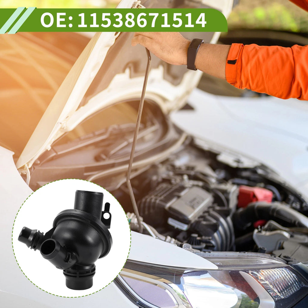 Engine Coolant Thermostat Housing Assembly for BMW 640i 3.0L 2012-2018