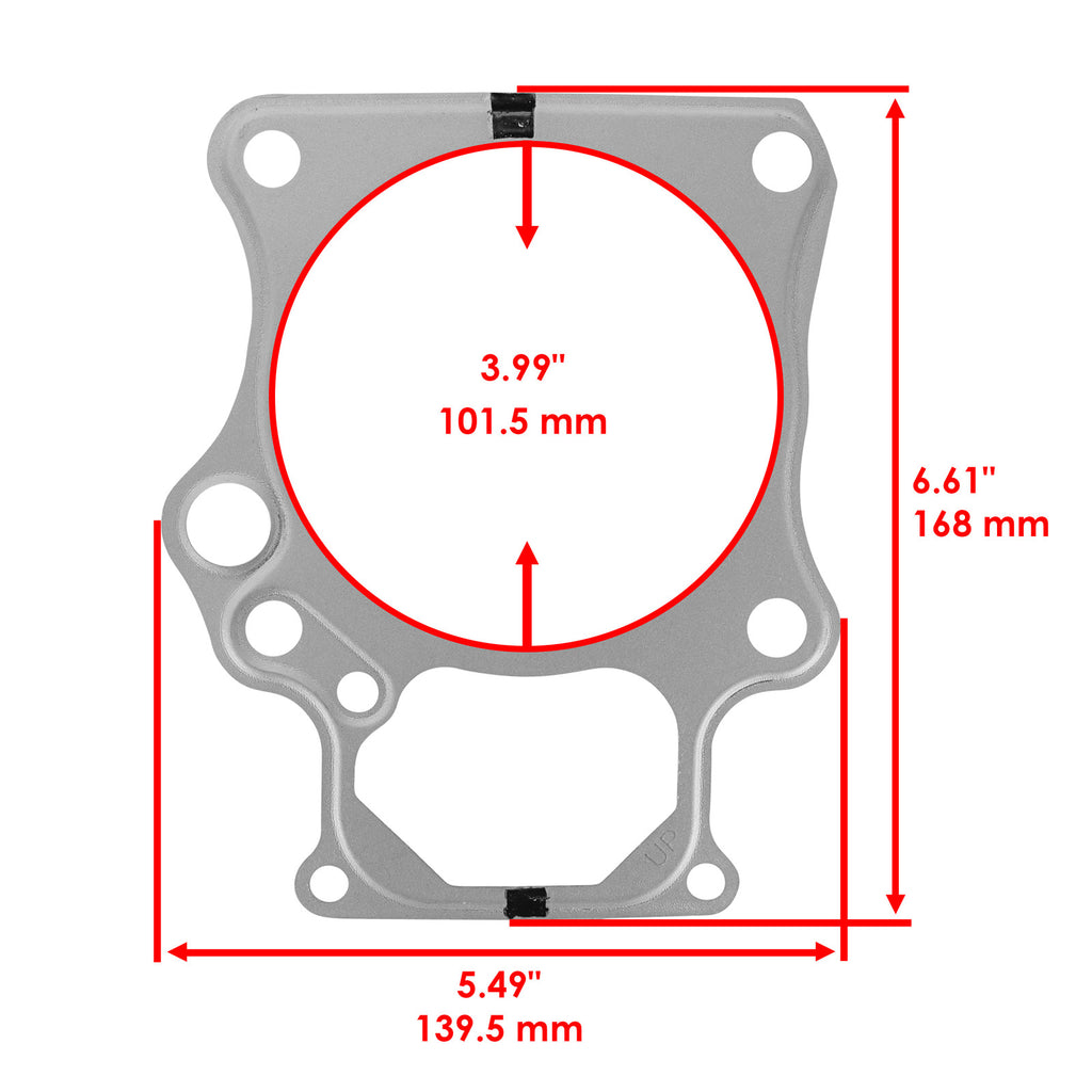 Top End Gasket Set Replacement for Honda Rancher 420 TRX420FPE (2009–2013)