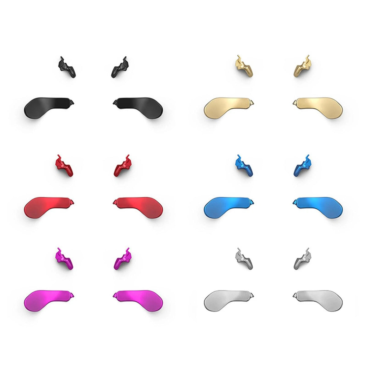 Set of 4 Stainless Back Rear Button Paddles for PS5 Edge Controller