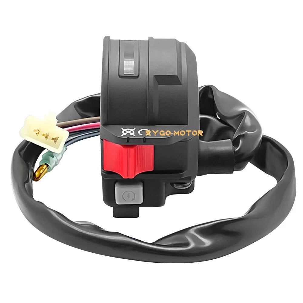 Start Stop Switch & Ignition Key Switch for Yamaha Raptor/Grizzly/Badger (80–80, 50–50)