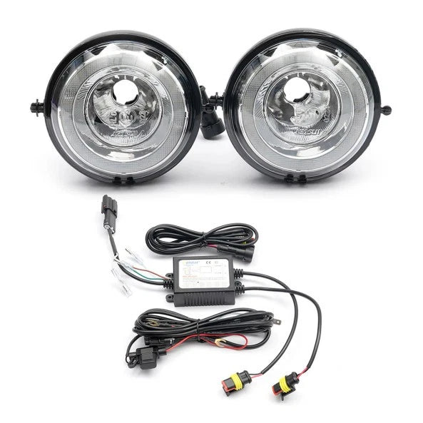 White LED Halo DRL Fog Light for Mini Cooper R55 R56 R57 R58 R59 R60 R61 (2006–2016)