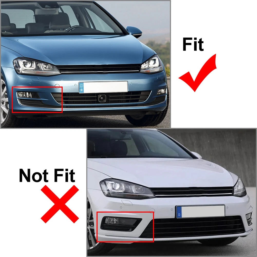 Fog Light Lamp Cover for VW Golf 7 MK7 (2013–2016)