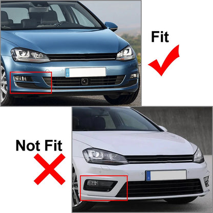 Fog Light Lamp Cover for VW Golf 7 MK7 (2013–2016)
