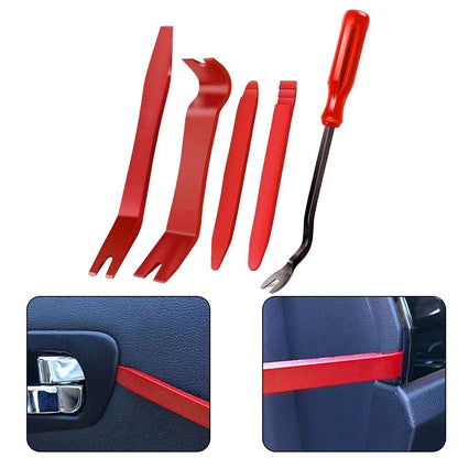 5 Piece Set for Car Radio and Door Panel Disassembly