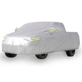 Pickup Truck Cover for Outdoor Use - Waterproof UV Protection (Silver)