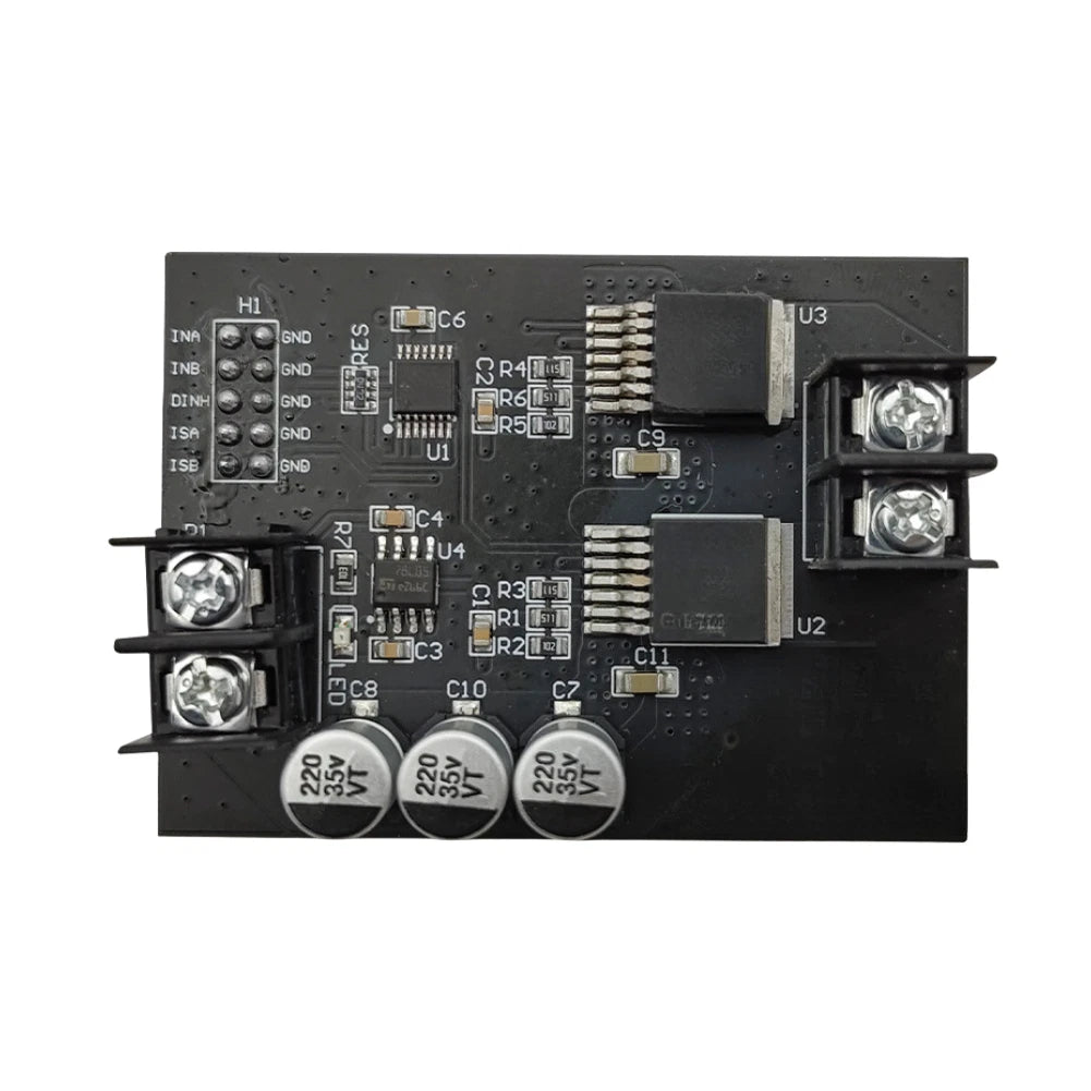 H-Bridge Motor Control Module BTN7971B for DC Motors (6V-28V, 90A Max)