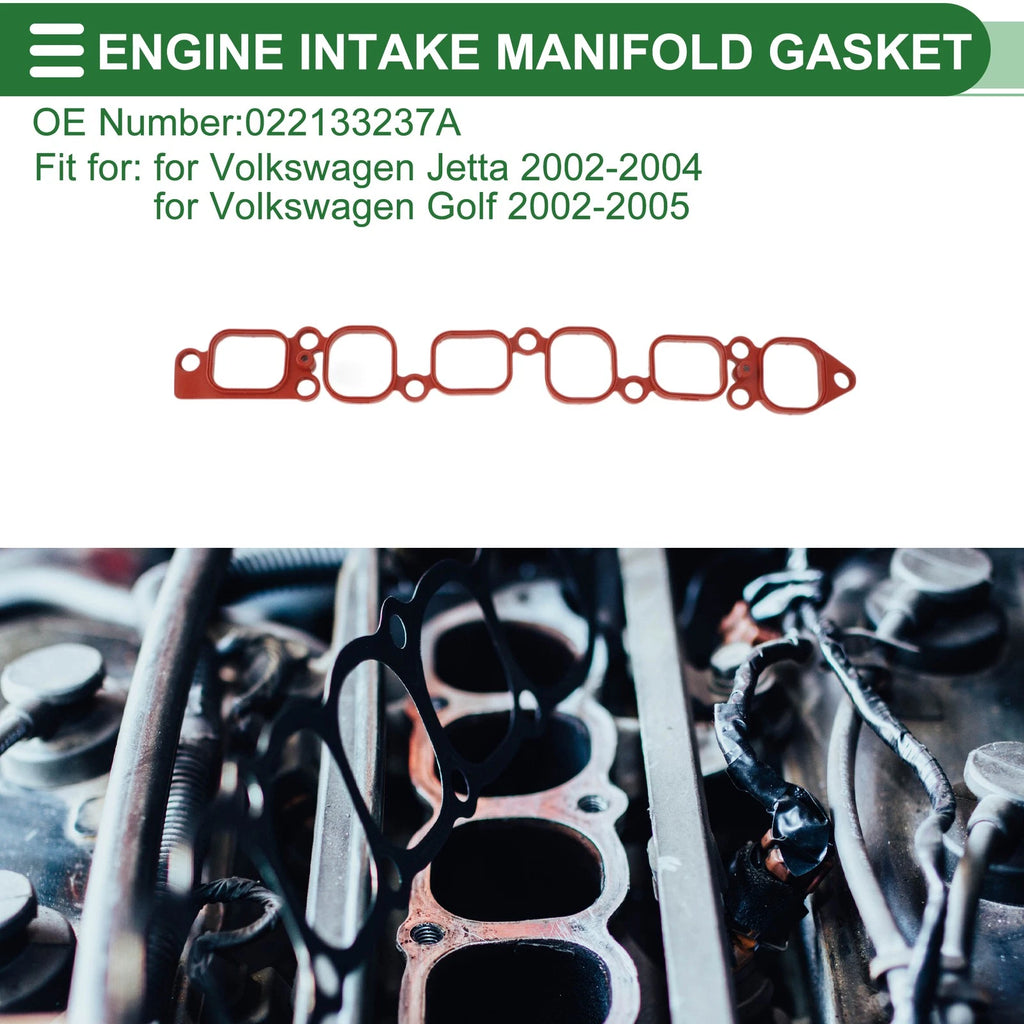 Engine Intake Manifold Gasket for Volkswagen Jetta (2002–2004)
