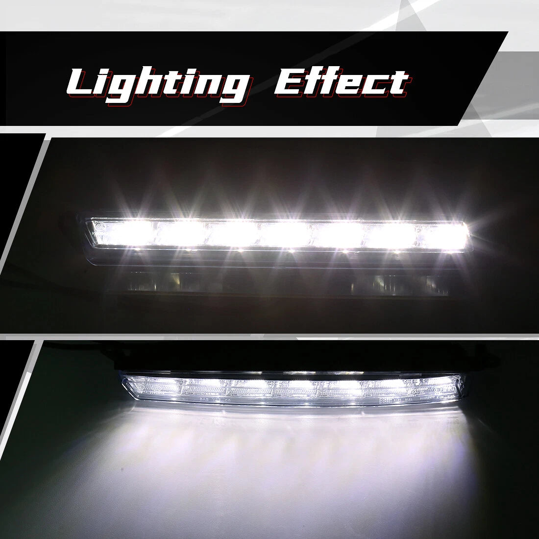 LED Fog Lights DRL Assemblies for Mercedes-Benz GL-Class GL320 (2007–2012)