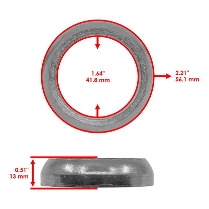 Exhaust Muffler Gasket Kit for Arctic Cat Prowler HDX XT XTX 700 (2008–2015)