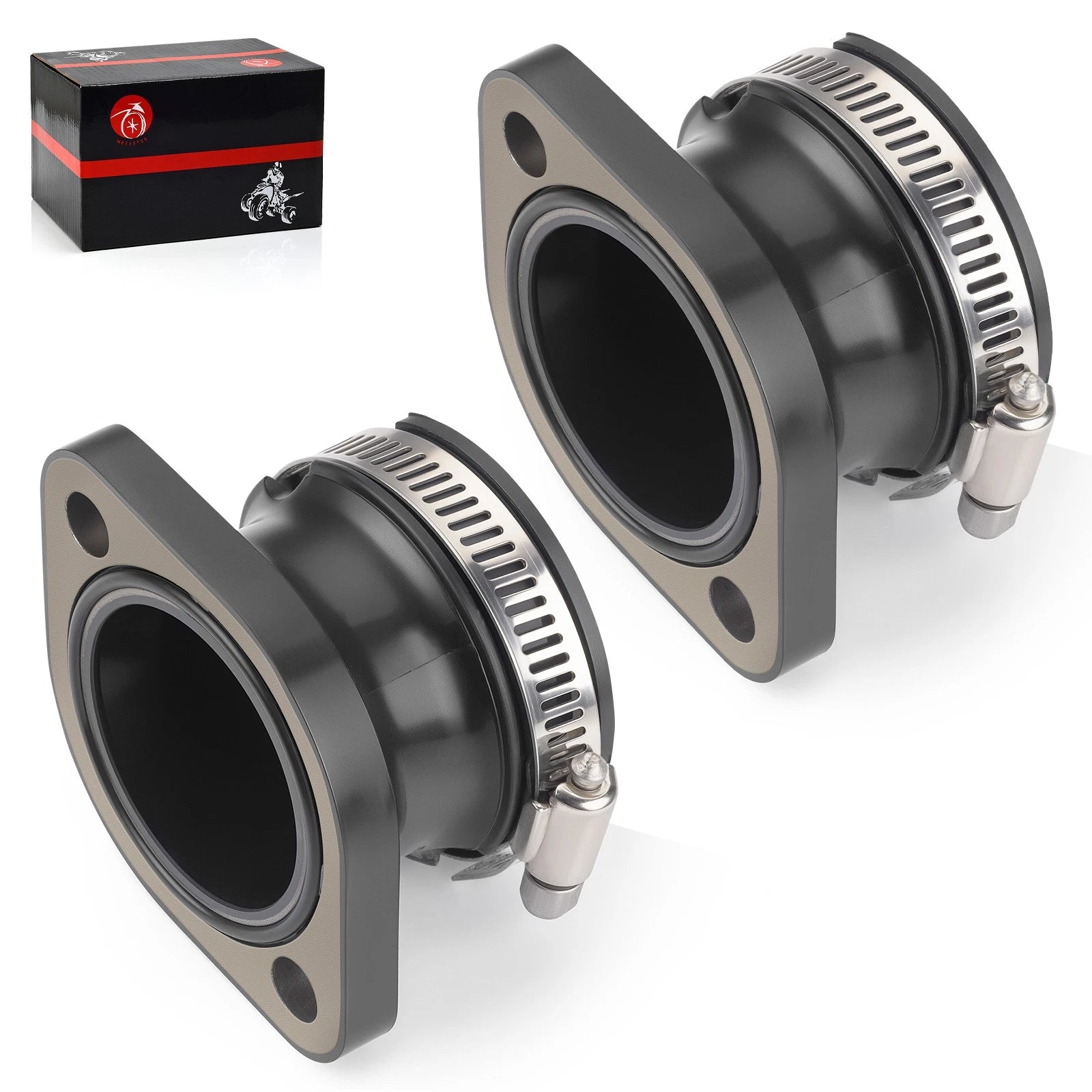 2 Intake Manifold Boots for Polaris 400 500 600 650 Classic Trail (1996–2007) 3084325 3083171