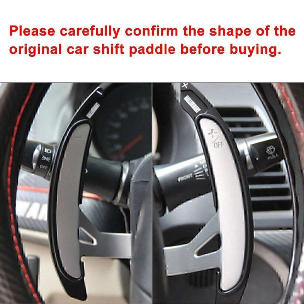 Aluminum Paddle Shifter Extensions for Mitsubishi Lancer (2008–2017)