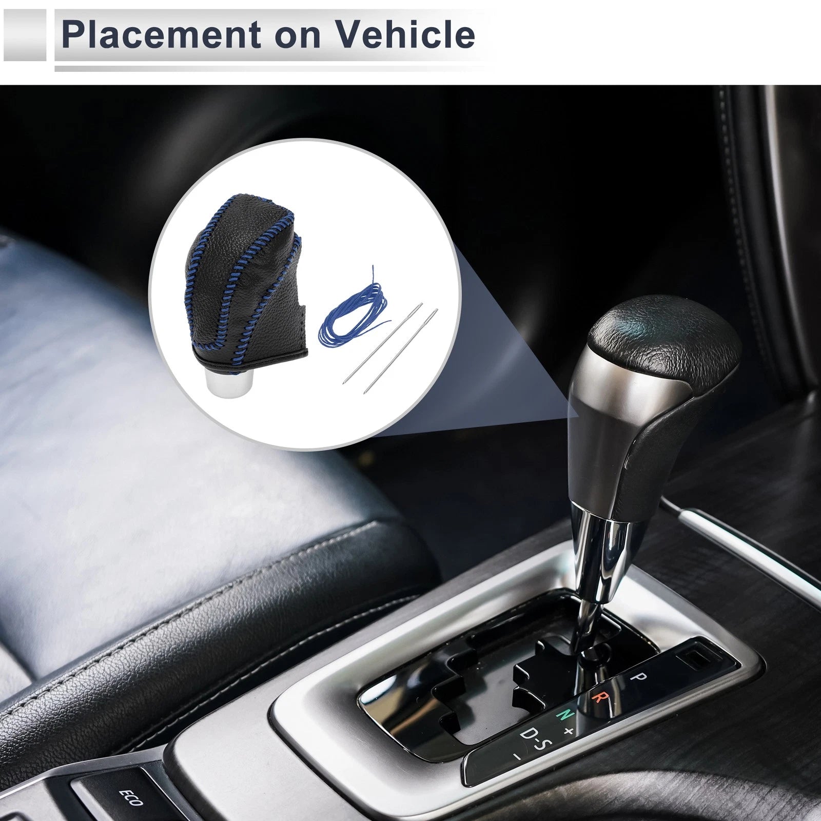 Gear Shift Knob Cover Replacement for Subaru Impreza (2017–2023) Pebbled