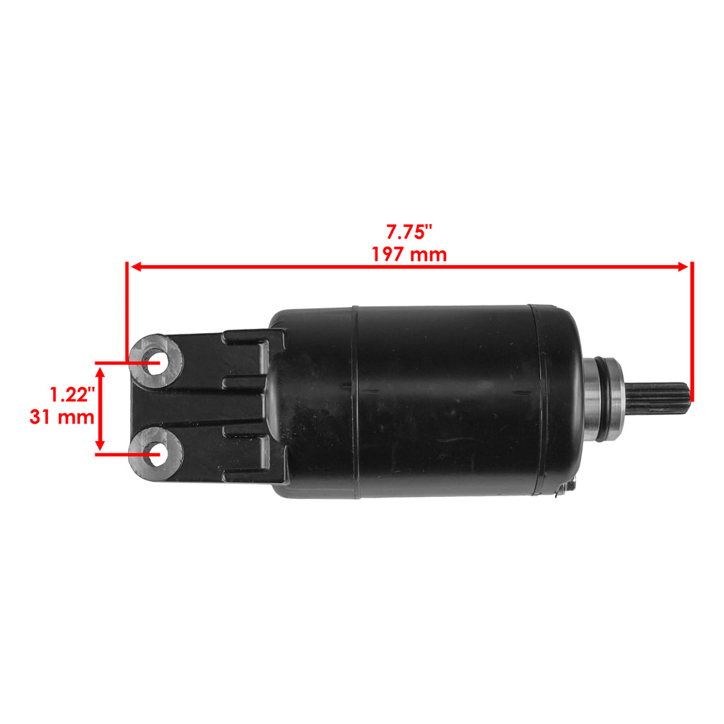 Starter Motor Replacement for Yamaha AR190 SX190 (2017–2018)
