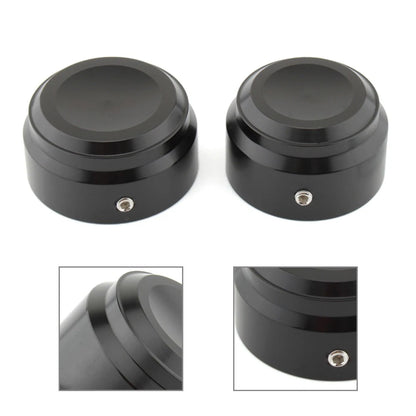1 Pair Rear Axle Covers Black Aluminum for Harley Nightster 975 (2022–2023)