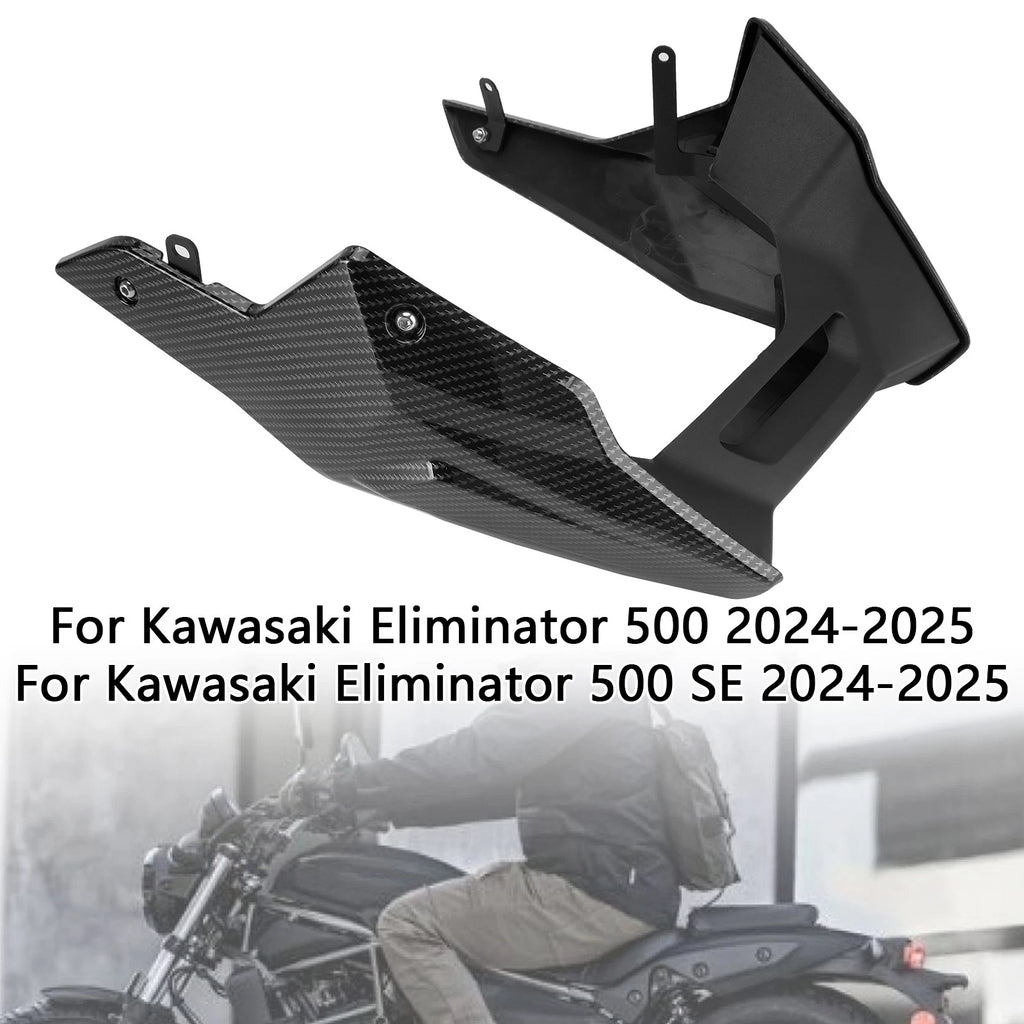 Lower Fairings Full Belly Pan for Kawasaki Eliminator 400/450/500 (2024-2025) Carbon