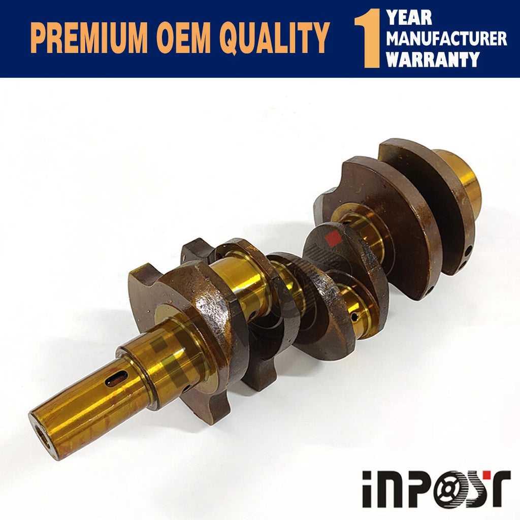 Crankshaft for Yanmar 3D84-2 3D84 3D84E Komatsu Engine